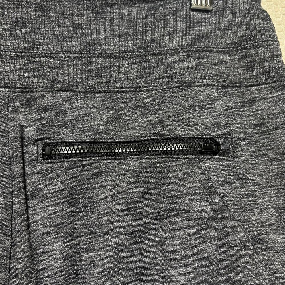 Athleta Venice High Rise Jogger Size Medium Heather Gray Stretch Zip Pockets - Picture 9 of 11